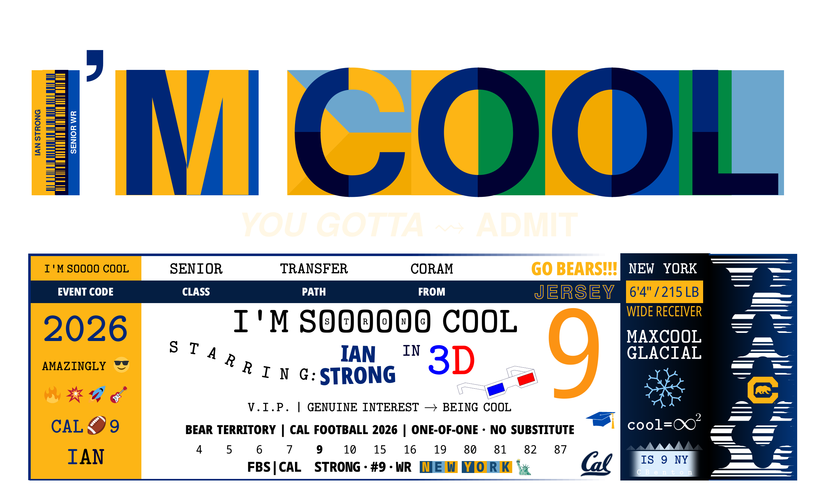 Ian Strong I’M COOL unit