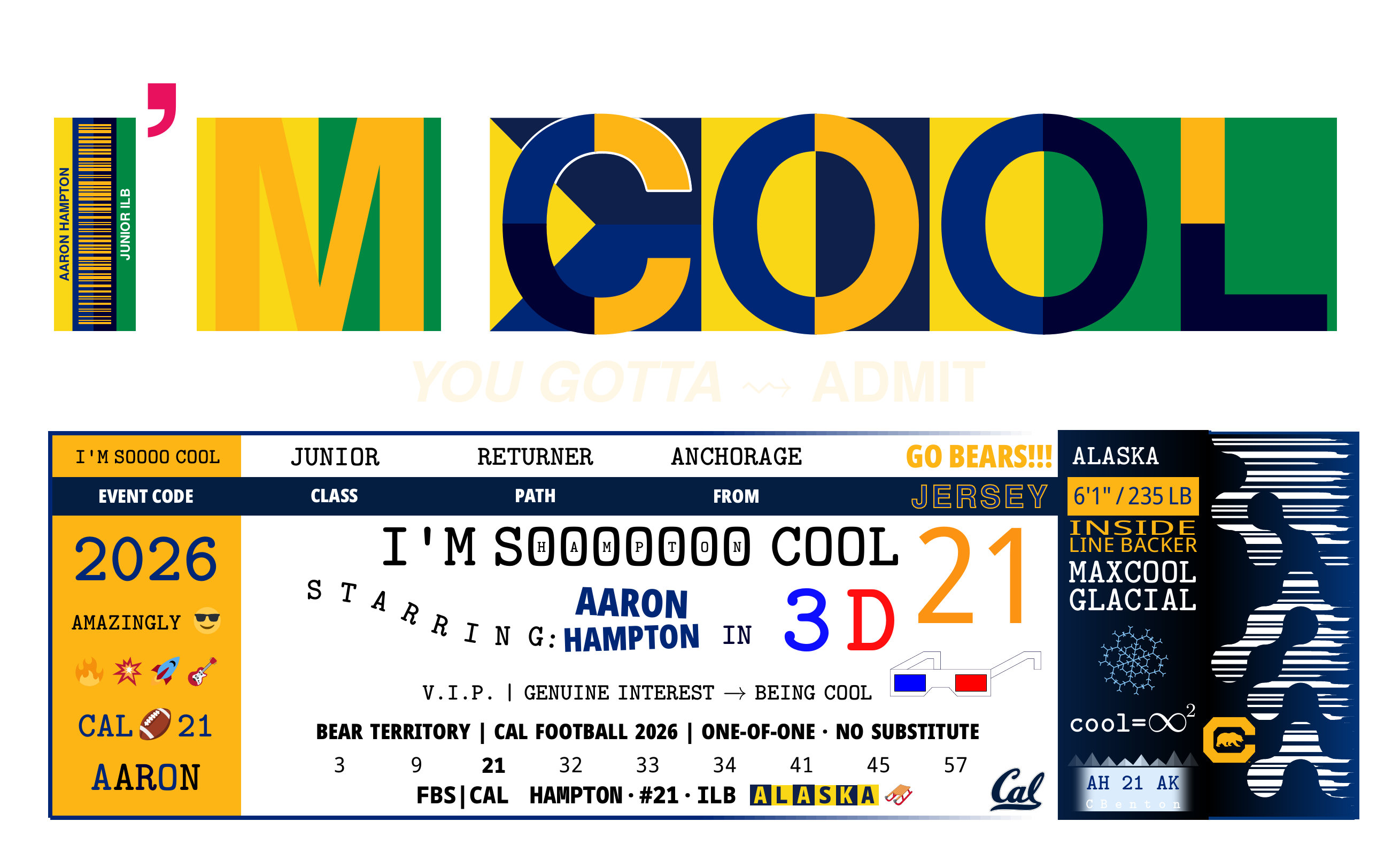 Aaron Hampton I’M COOL unit