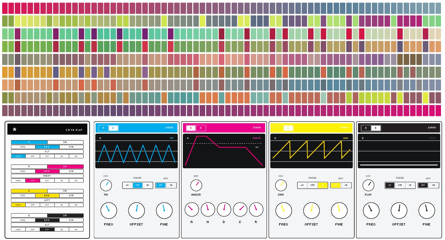 CMYK SYNTHPOP unit 03 front and back
