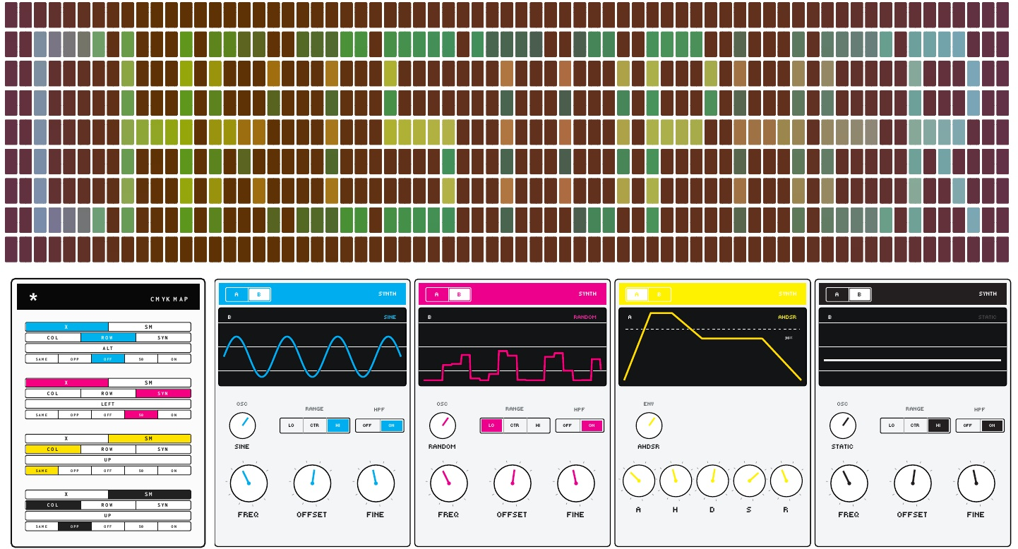 CMYK SYNTHPOP unit 08 front and back