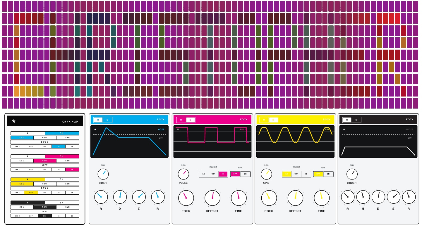 CMYK SYNTHPOP unit 09 front and back