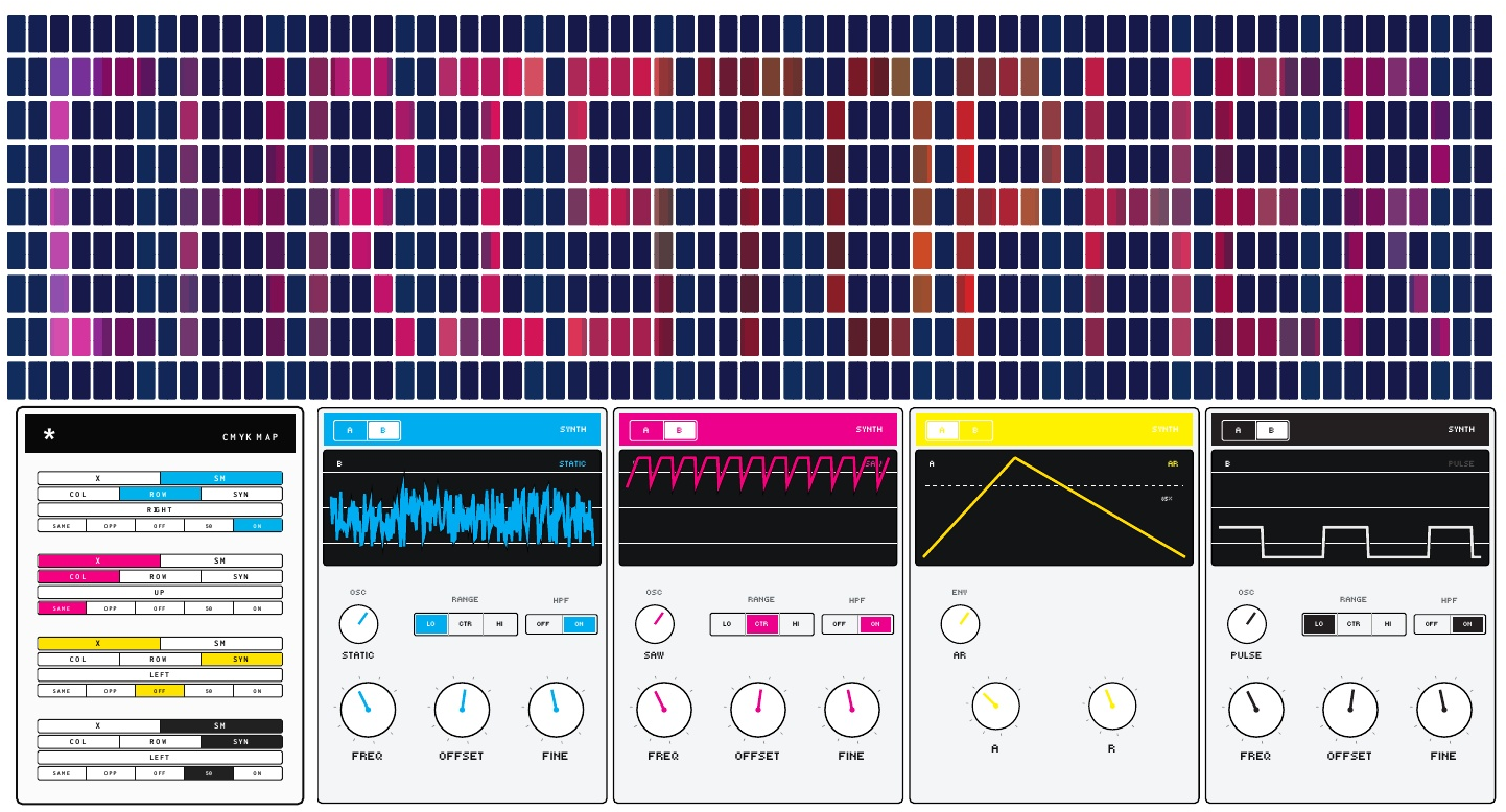 CMYK SYNTHPOP unit 10 front and back