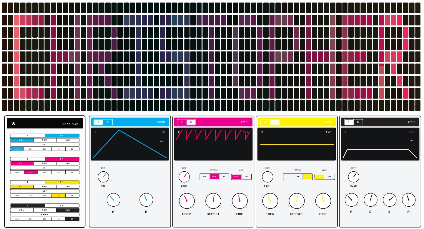CMYK SYNTHPOP unit 31 front and back